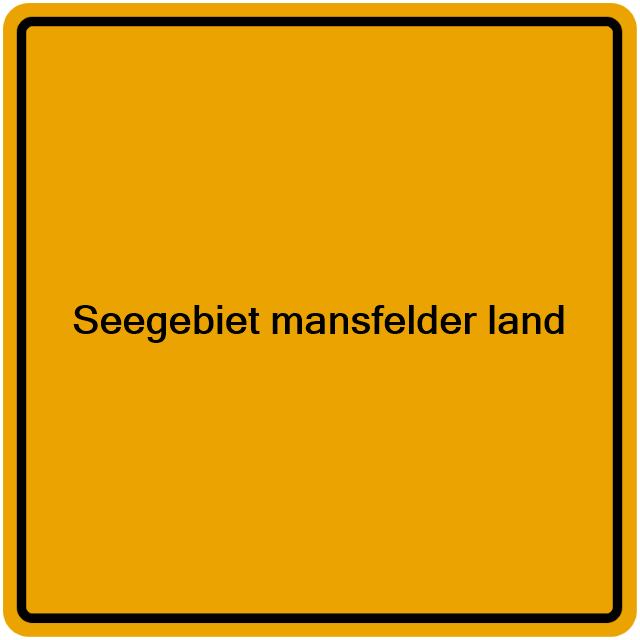Einwohnermeldeamt24 Seegebiet mansfelder land